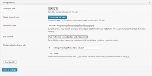 Create and select a pull zone to serve your files from the CDN 